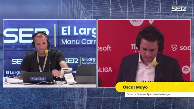 Carreño pregunta al director ejecutivo de Laliga por qué no se vieron los vídeos de los insultos a Vinicius