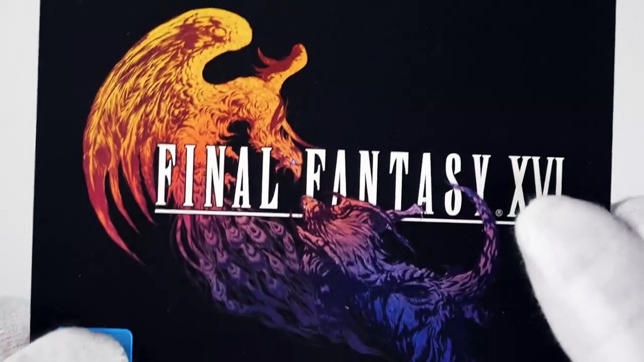 PS5 _FINAL FANTASY XVI_ Console Unboxing! + DualSense + Collector's Edition