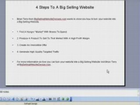4 Steps To A Big Selling Website