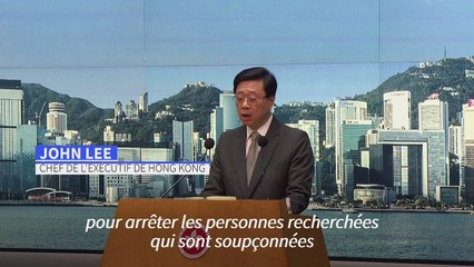 Des militants recherchés de Hong Kong doivent se rendre ou vivre "dans la peur" (dirigeant)
