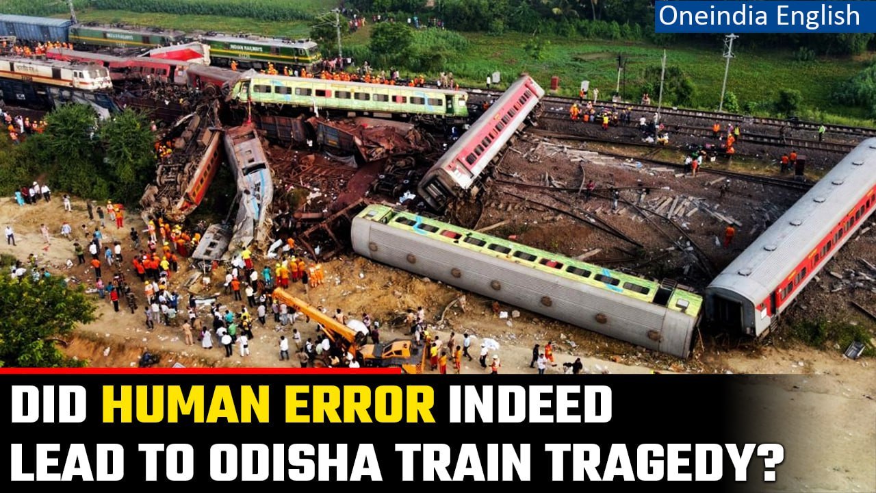 Odisha Train Accident: CRS report pins blame on 'human error' for the shocking tragedy | Oneindia
