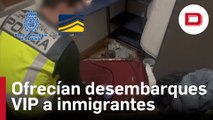 Desarticulada una banda que ofrecía 'desembarque VIP' a inmigrantes ilegales