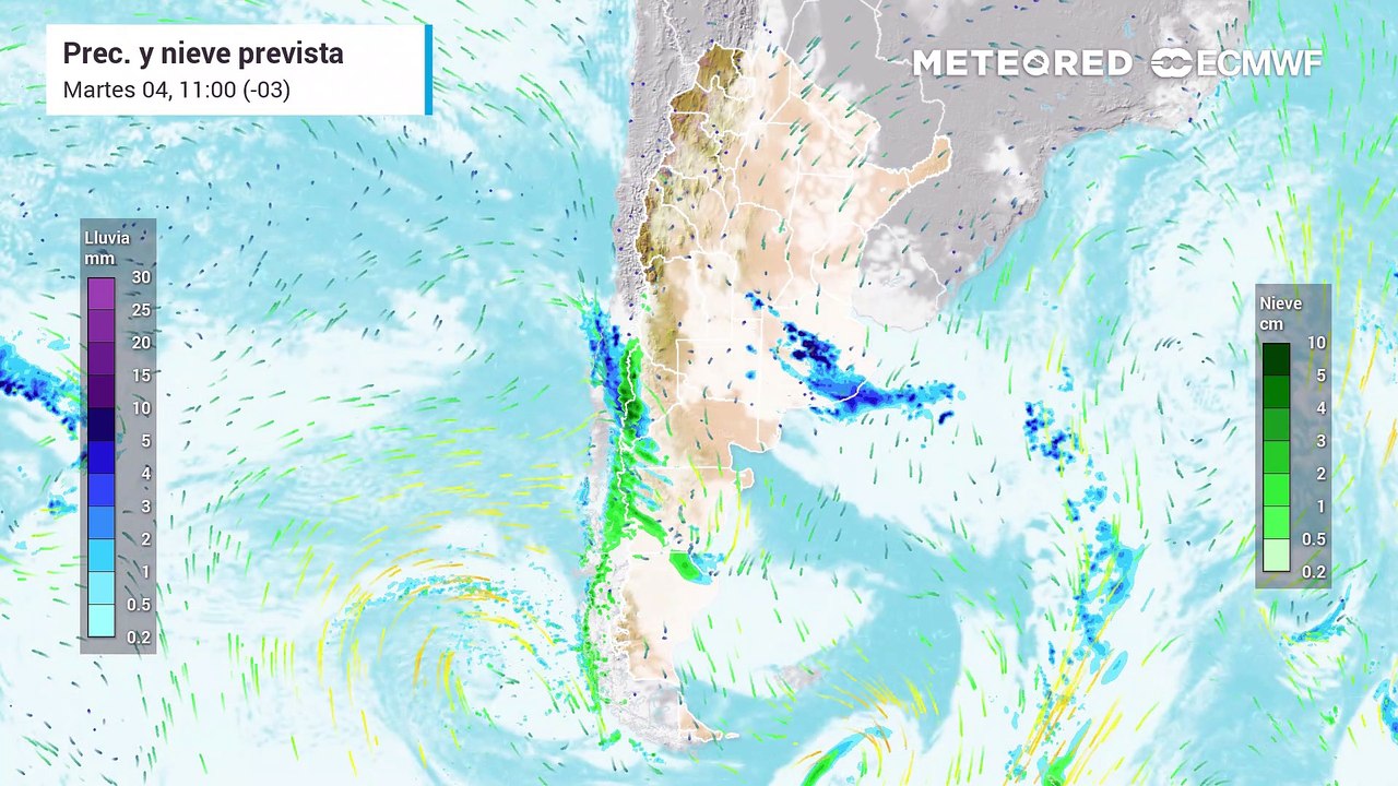 Alerta por tormentas fuertes