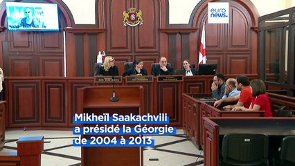 Géorgie : l'état de santé de l'ex-président Saakachvili inquiète