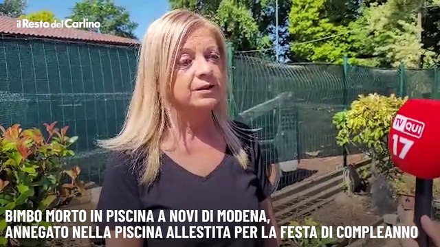 Bimbo morto in piscina a Novi di Modena, annegato nella piscina allestita per la festa di compleanno