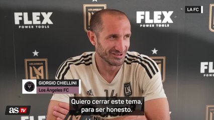 LAFC's Chiellini apologises to Galaxy's Puig over "clown" jibe