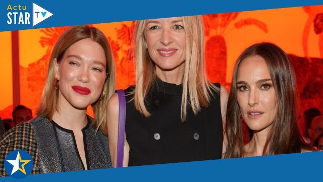 Camille Cottin, Léa Seydoux, Natalie Portman... les stars réunies en nombre pour le défilé Dior lors