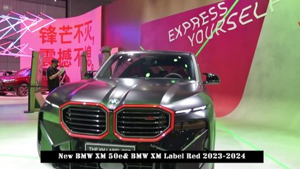 New BMW XM 50e & BMW XM Label Red 2023-2024