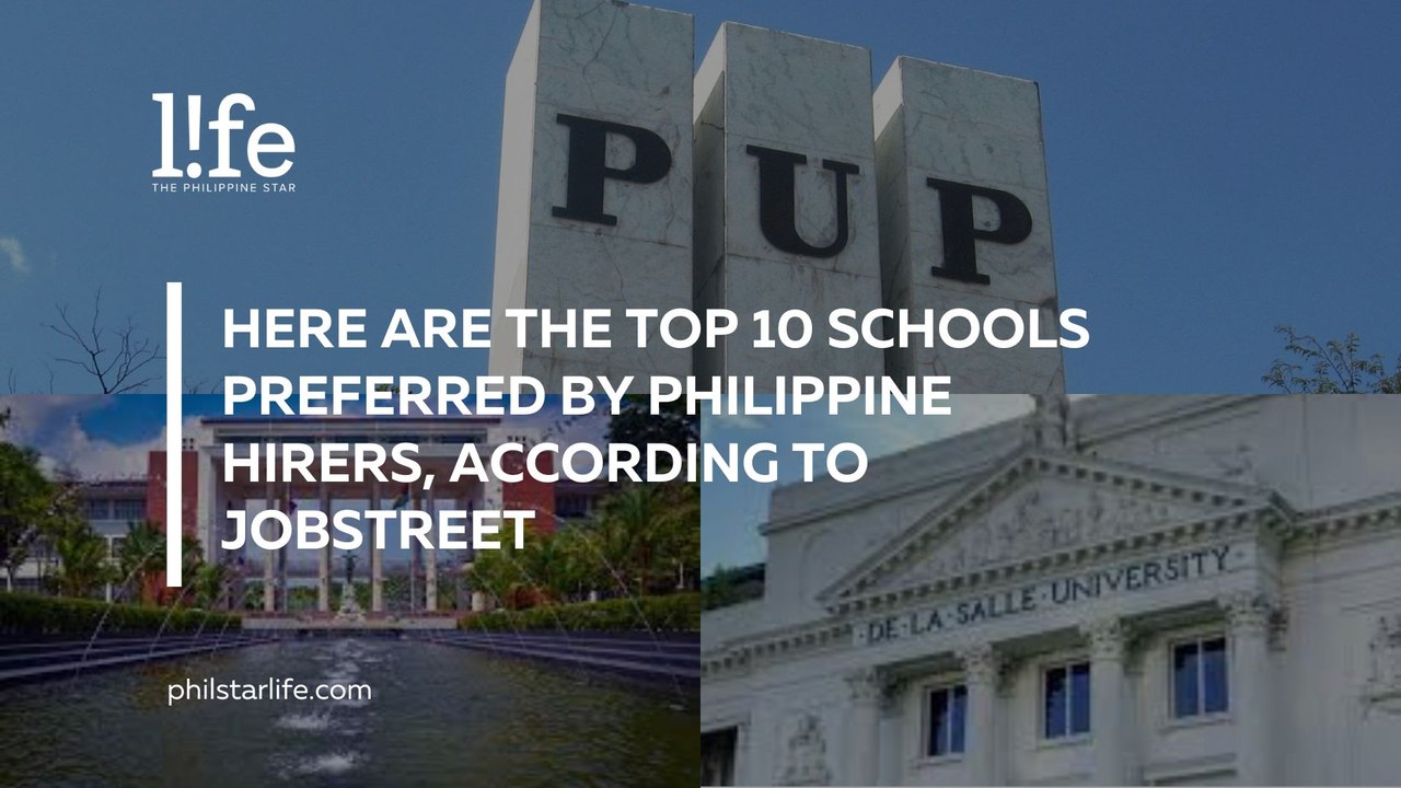 Here are the Top 10 Schools Preferred by Philippine Hirers According to JobStreet