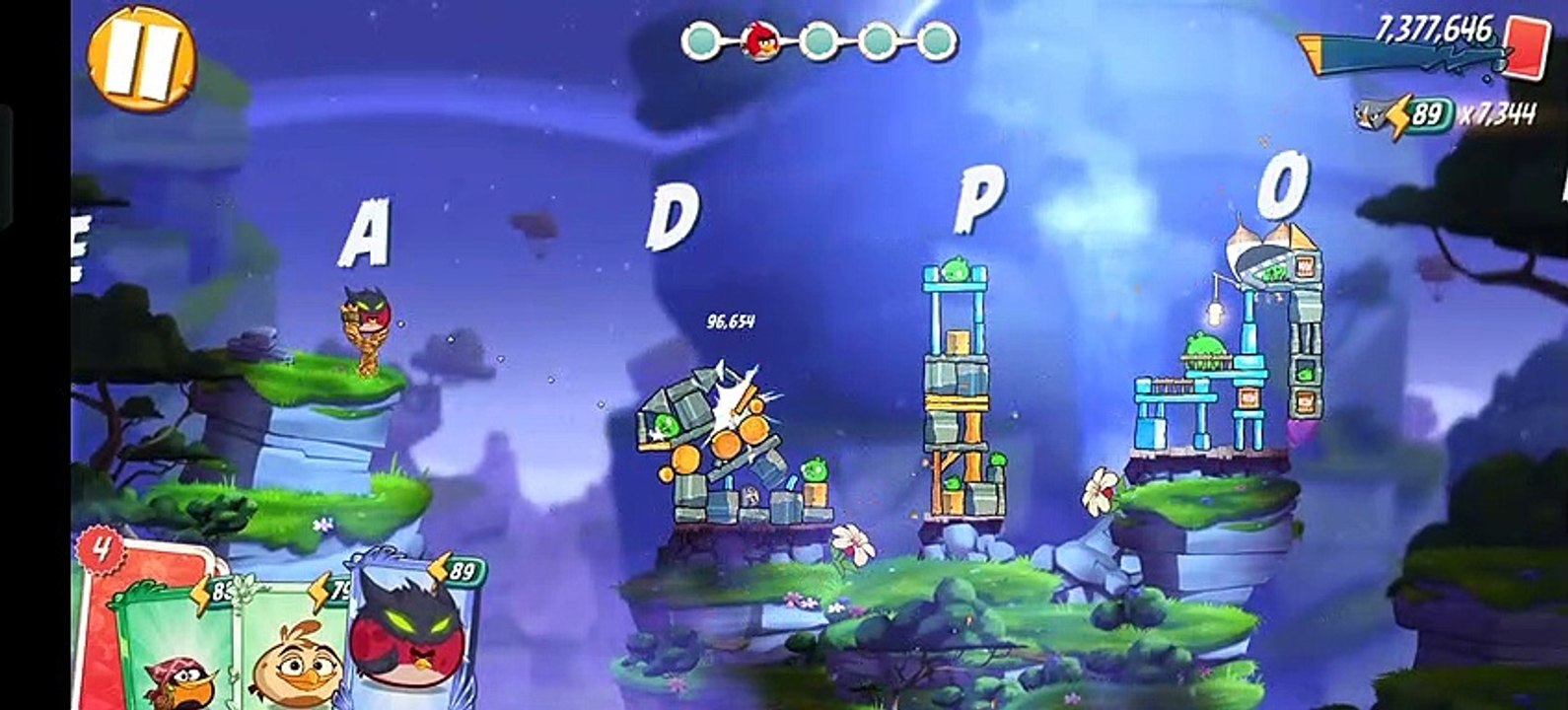 Angry Birds 2 | Level 89 | Hitting Fun | Angry Bird 2 Show