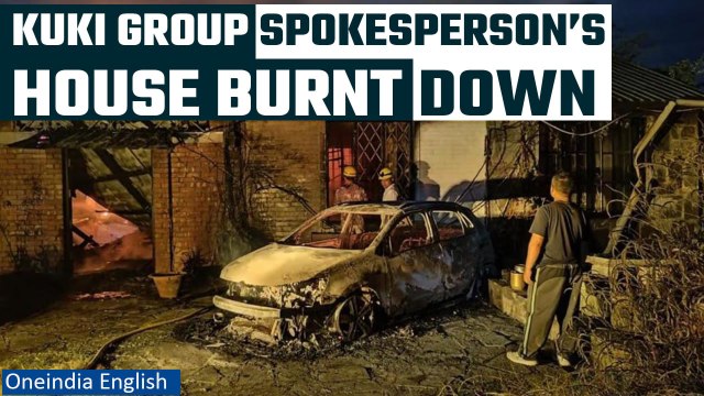 Manipur Violence: Kuki militant group leader’s house burnt down; no casualties | Oneindia News
