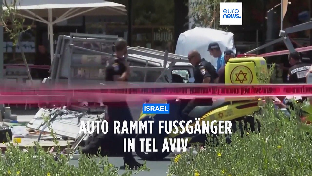 Terroranschlag in Tel Aviv: mindestens fünf Verletzte