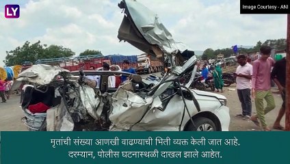 Mumbai: मुंबई- आग्रा महामार्गावर ब्रेक फेल झाल्याने कंटेनर हॉटेलमधे घुसला, 12 ठार धुळे