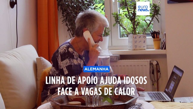 Linha de apoio ajuda idosos face a vagas de calor