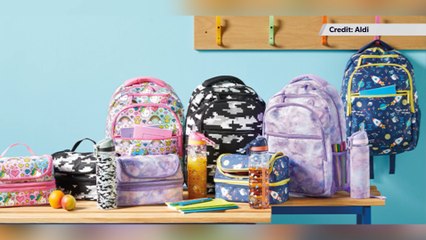Saving money on school uniform: Aldi announces full Back To School range