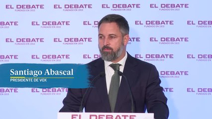 Abascal descarta "regalar" los votos al PP en Murcia