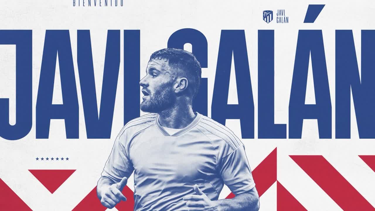 Primeras palabras de JAVI GALÁN como jugador del ATLÉTICO DE MADRID | Diario As