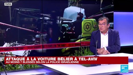 Au moins sept blessés dans un attaque à la voiture bélier à Tel-Aviv