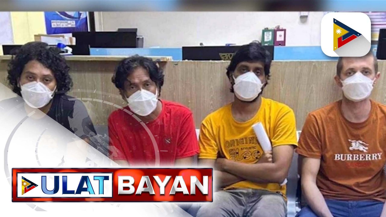 BI: 4 na foreign nationals na nambastos sa watawat ng Pilipinas, nakatakdang ipa-deport