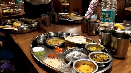 Rajdhani Restaurant ! Special Thali ! Viviana Mall ! Majiwada ! Thane West ! महाराष्ट्र