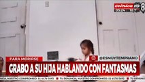 Escalofriante: ¡grabó a su hija hablando con fantasmas!