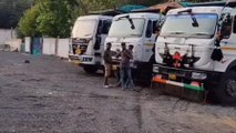 धार: अवैध परिवहन पर खनिज विभाग की बड़ी कार्रवाई,11 वाहन जप्त