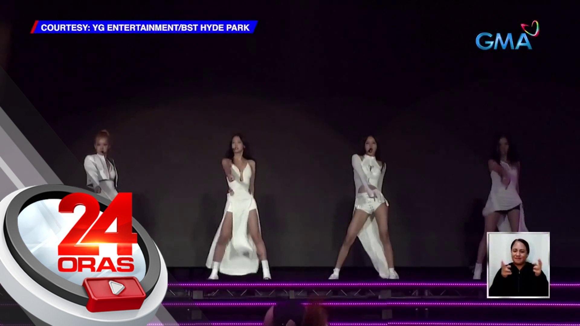 ⁣Blackpink, first-ever Kpop group na nag-headline sa isang UK Music Festival | 24 Oras