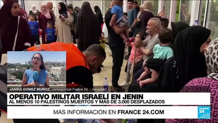 Informe desde Jerusalén: Israel sigue su operación en Jenin; civiles sufren falta de luz y de agua