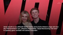 Steve Irwins Sohn Robert zeigt erstmals Freundin auf Red Carpet