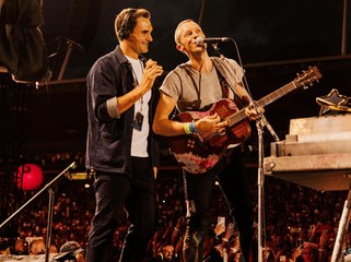 Coldplay "Don't Panic" with Roger Federer - Zurich Live 2023