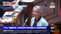 Élisabeth Borne en réponse à la députée LFI, Mathilde Panot: 