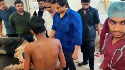 One youth died in accident while going from Sagar to Rahatgarh, two injured