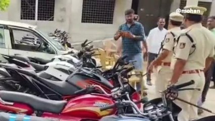 ಯಾದಗಿರಿ: ಅಂತರ್ ಜಿಲ್ಲಾ ಬೈಕ್ ಕಳ್ಳರ ಹೆಡೆಮುರಿ ಕಟ್ಟಿದ ಪೊಲೀಸರು