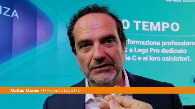 Marani Con 'Terzo Tempo' pensiamo al futuro dei nostri calciatori