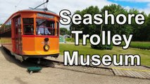 Travel Back In Time On A Historic Trolley At The Seashore Trolley Museum! In Maine, USA.