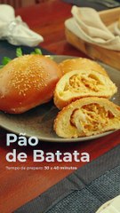 Modo de Preparo - Pão de Batata