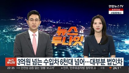 3억원 넘는 수입차 6천대 넘어…대부분 법인차