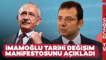 SON DAKİKA Ekrem İmamoğlu İktidar İçin Değişim Çağrısını Açıkladı!