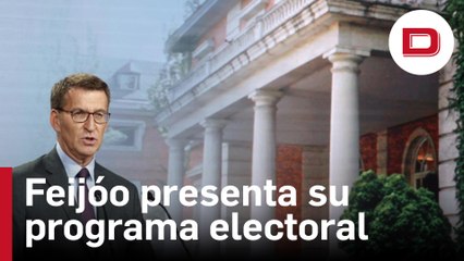 Feijóo presenta un programa electoral para «derogar el sanchismo» y superar el sectarismo