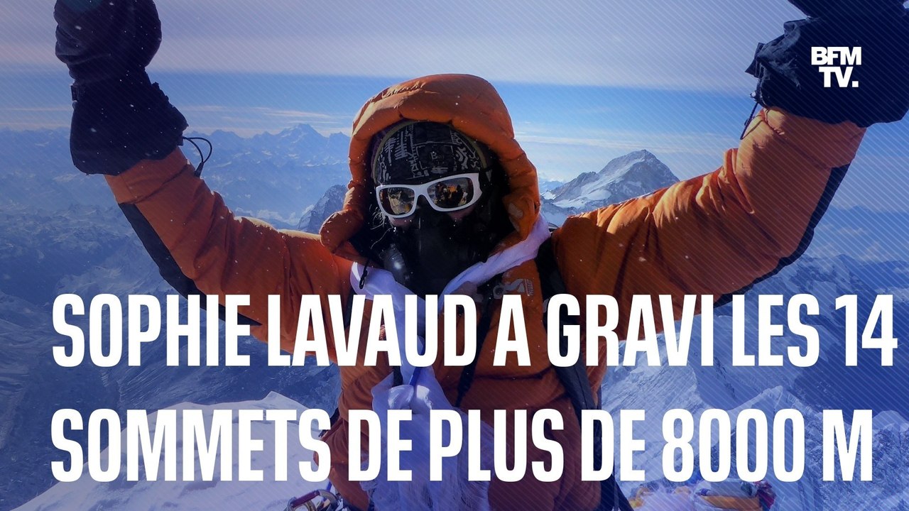 Sophie Lavaud est la première Française à avoir gravi les 14 sommets de plus de 8000 mètres