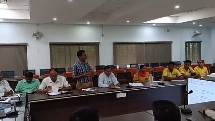 जिला पंचायत कार्यालय के सभाकक्ष