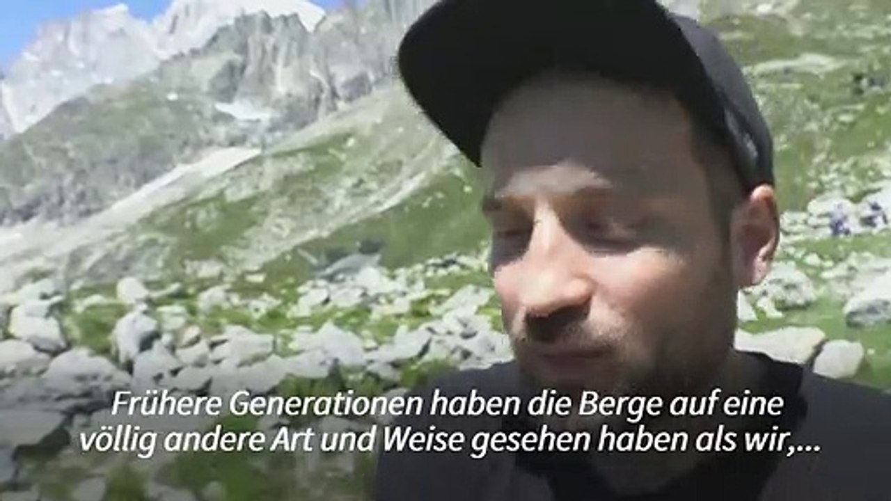 Bild am Fuß des Mont Blanc: Eine Einladung die Natur zu bewundern