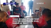 Tawa Rihana Rihani Saat diinterogasi Polisi soal Kabur ke Bali