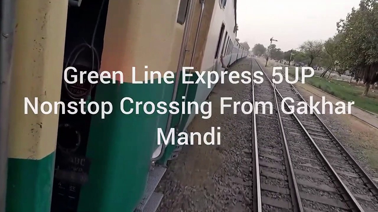 Green Line Express 5UP Nonstop Crossing From Gakhar Mandi