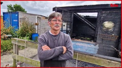 Reaction to fire at community garden in Sunderland