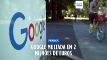 Google multada em 2 milhões de euros em França