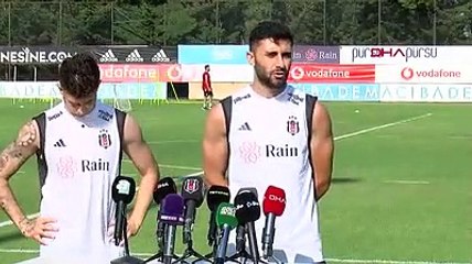 Beşiktaşlı futbolcular Kerem Atakan Kesgin ve Emrecan Bulut'un açıklamaları