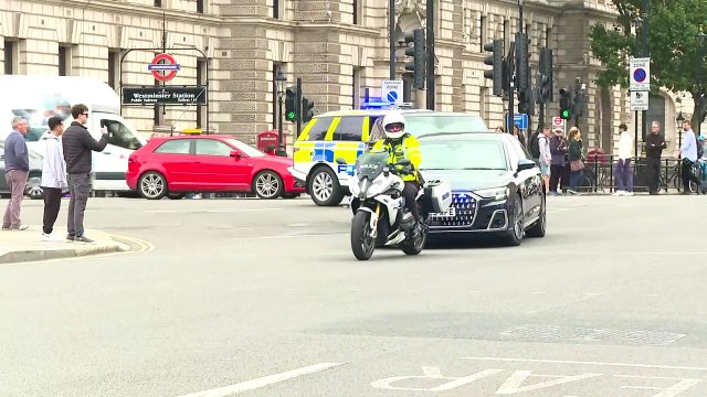 Rishi Sunak arrives at Parliament for Liaison Committee
