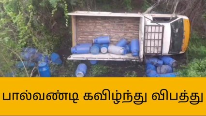 சேலம்: சரக்கு வாகனம் கவிழ்ந்து விபத்து-10 பேர் படுகாயம்!