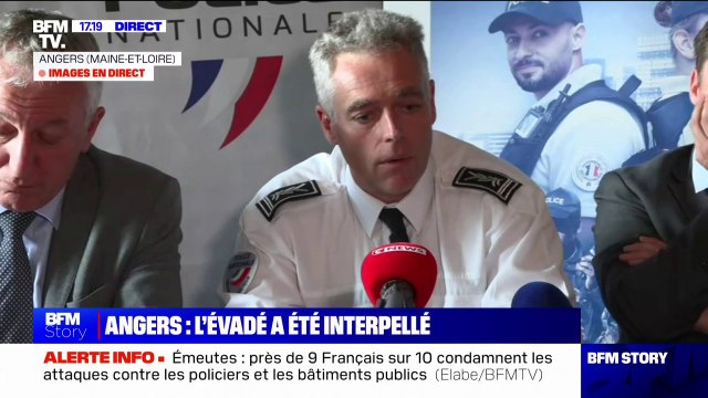 Traque à Angers: L'homme a immédiatement tenté de prendre la fuite en sautant du 3e étage , explique le directeur départemental de la sécurité publique